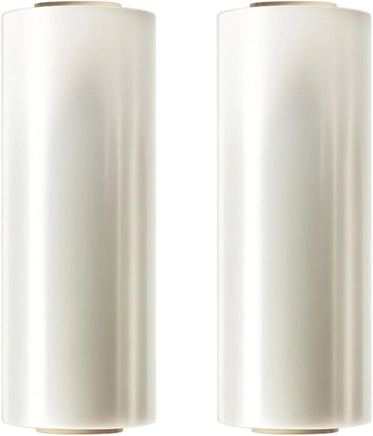 Stretch Wrap 12" x 1500ft Clear Stretch Film Roll 2 Rolls