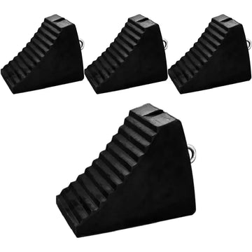 Cale de roue robuste — 5 kg
— Noir
 — Ensemble de 4