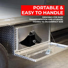 Portable rubber wheel chock