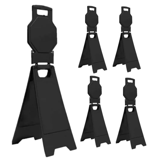 5pcs Floor Standing Sign Black