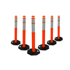 6pcs Parking Delineator Post