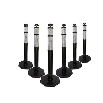 6pcs Traffic Delineator Posts