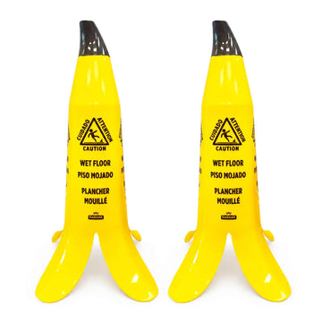 Panneau banane « Plancher mouillé » — 60 cm / 24 po