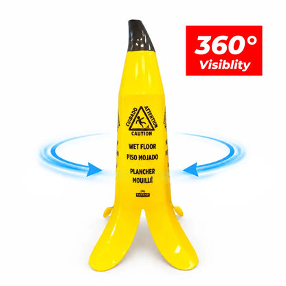 360 Wet Floor Banana Cone
