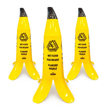 Panneau banane « Plancher mouillé » — 60 cm / 24 po