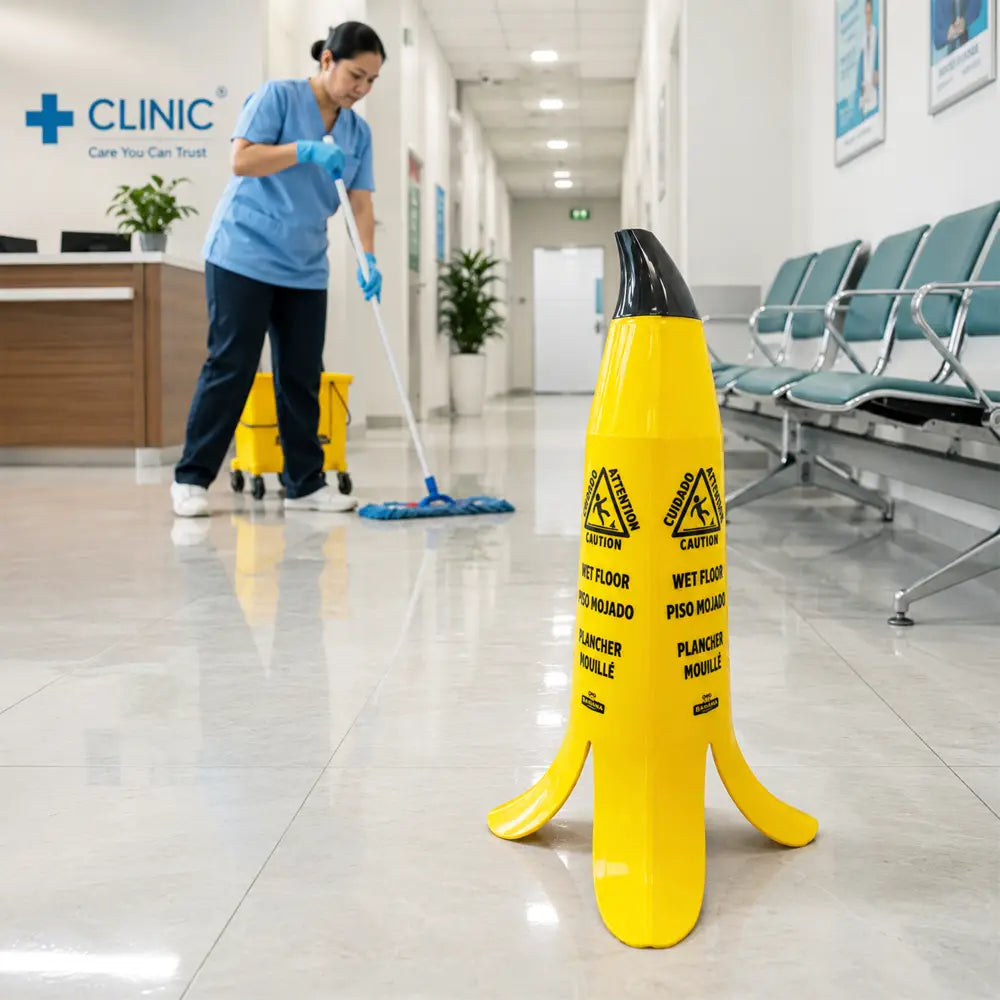 Bright Yellow Cone