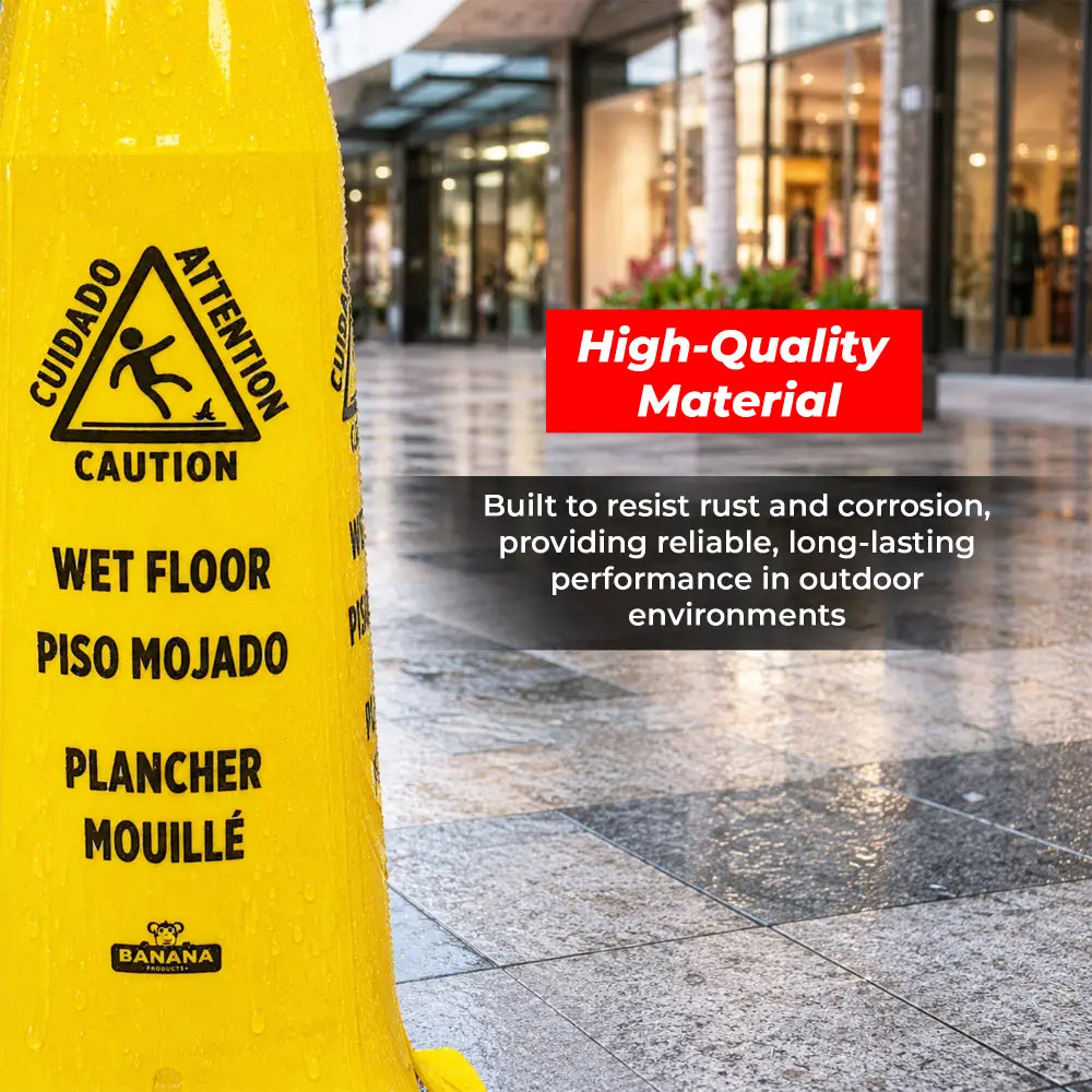 Wet Floor Sign English & French