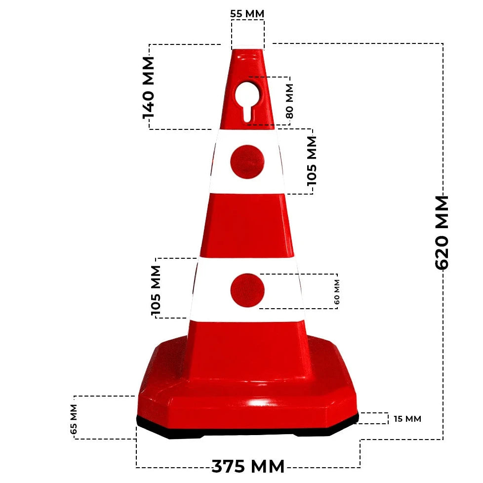 Ultra Traffic Cone Dimension