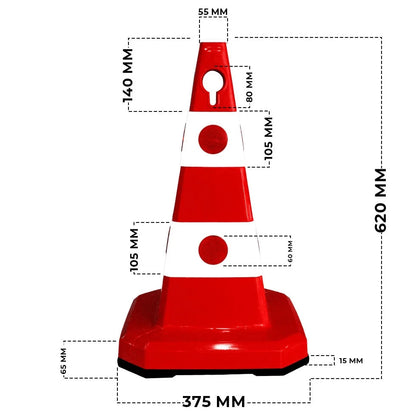 Ultra Traffic Cone Dimension