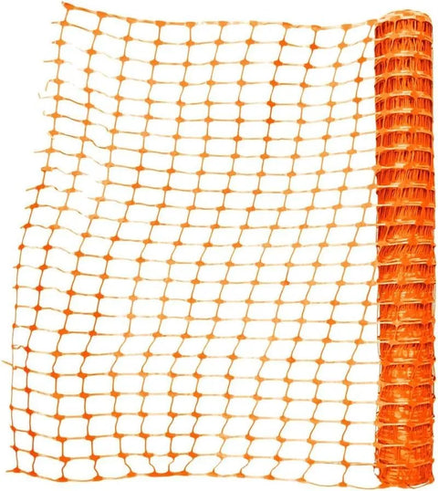 Filet de sécurité robuste de 65 pi | Filet de clôture orange