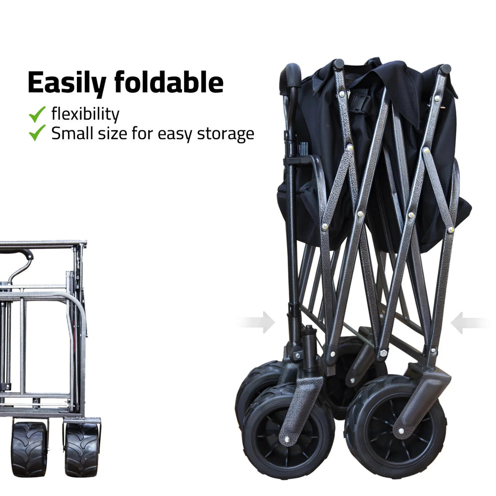 Easily Foldable Garden Trolley