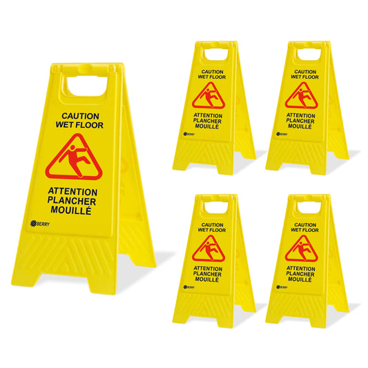 Caution Wet Floor Warning Sign
