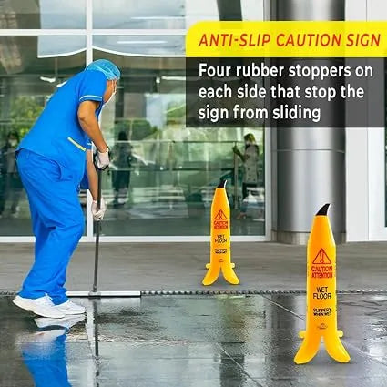 anti slip caution sign