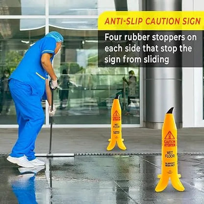 anti slip caution sign