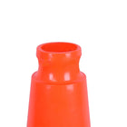2 reflective strips PVC traffic cone
