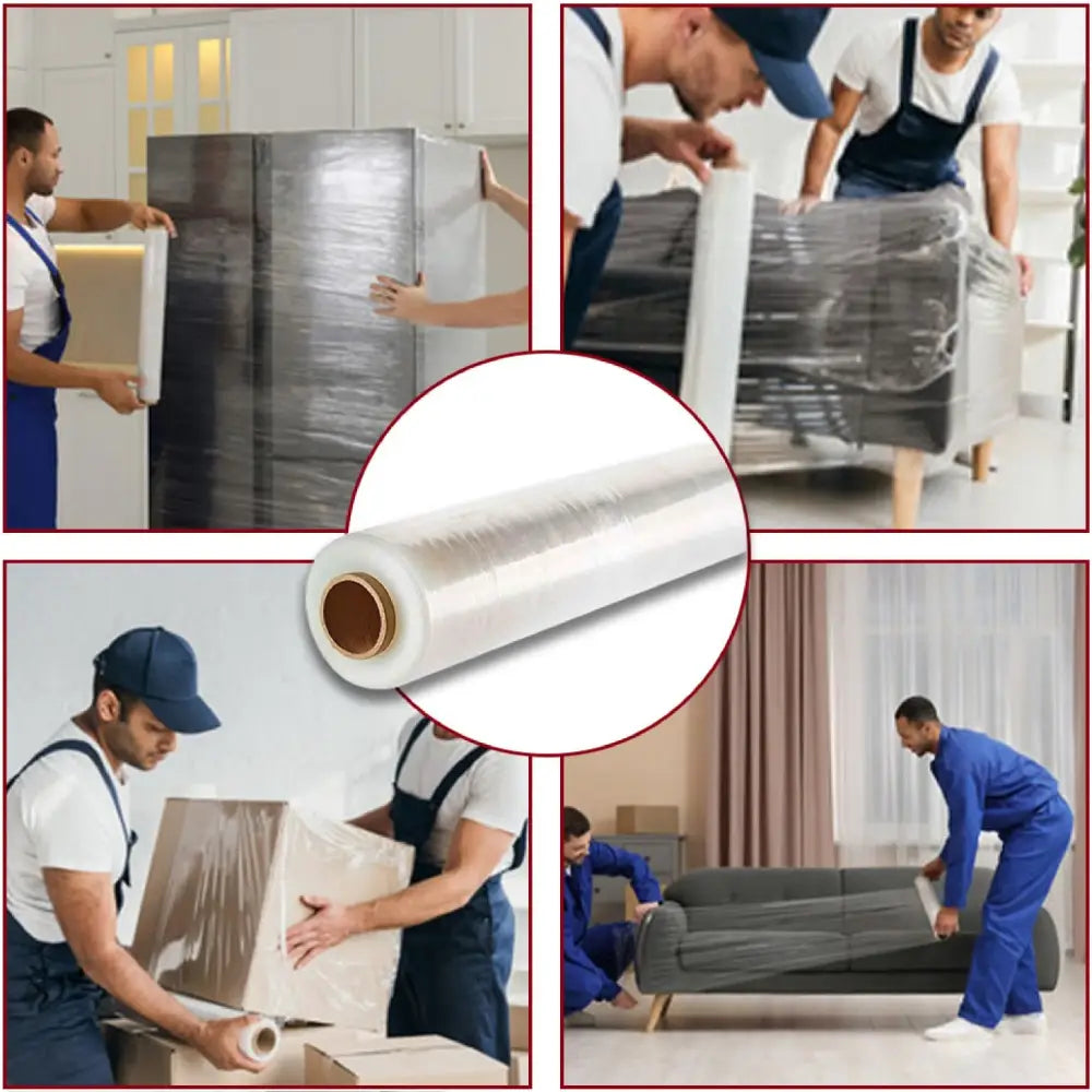 Pallet Wrap 16" Stretch Film 1000ft (90 Gauge) – Made in UAE