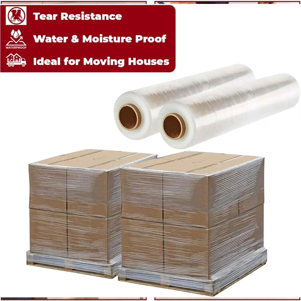 Pallet Wrap 16" Stretch Film 1000ft (90 Gauge) – Made in UAE