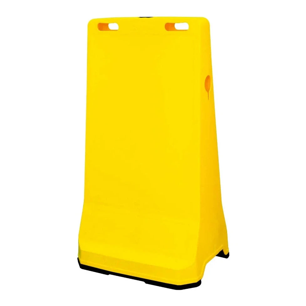 Pavement Sign Road Barrier - Yellow 