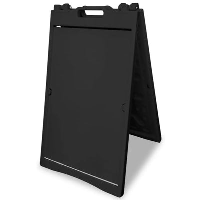 A Frame Pavement Sign Board 43" x 27" Folding Sandwich Board Large Black