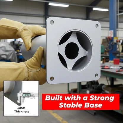 strong base of safety bollard 