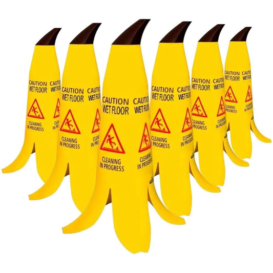 Banana Cone Wet Floor Sign