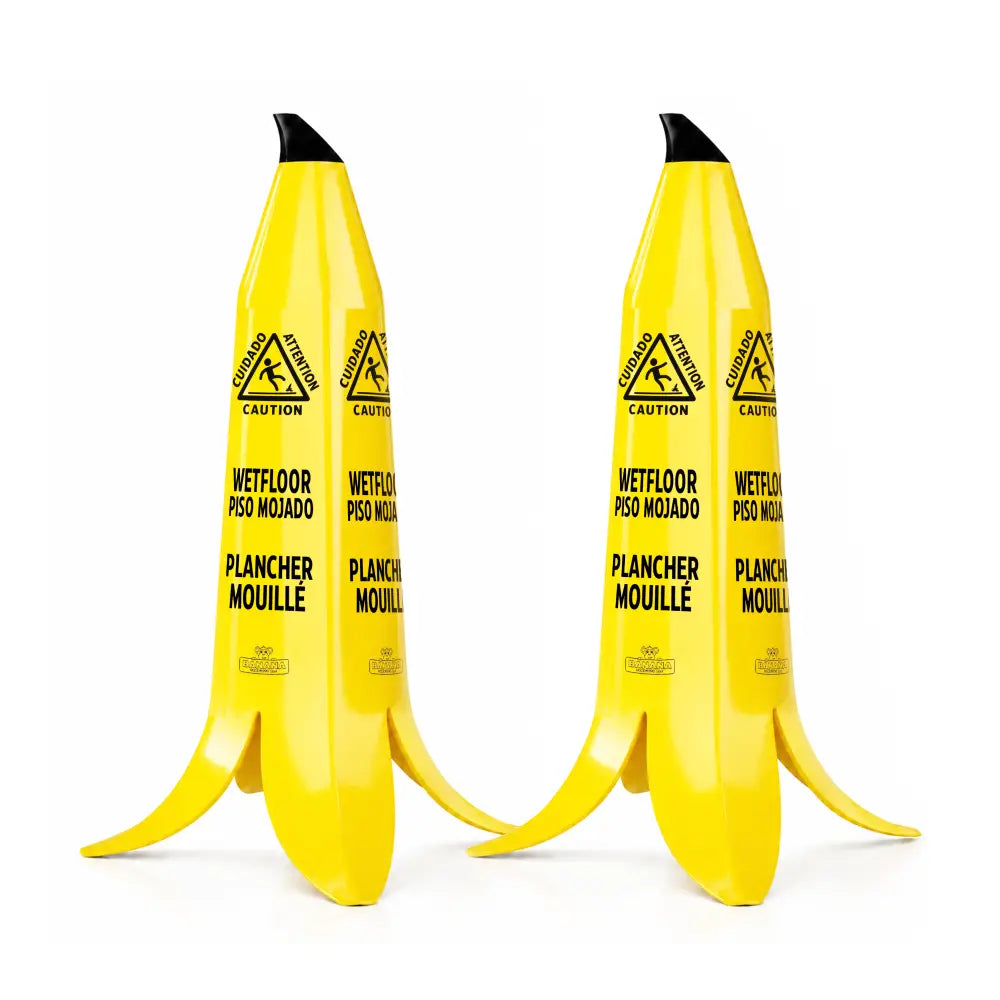 Banana Wet Floor Cone 2pcs