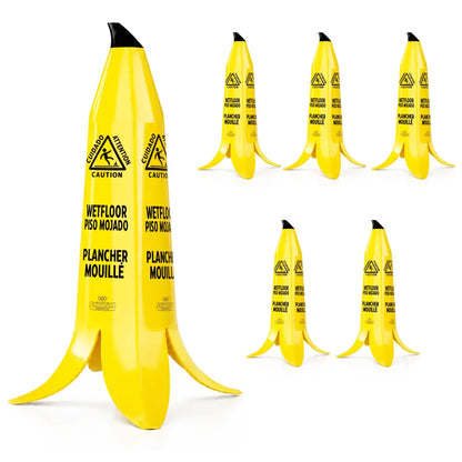 Banana Wet Floor Cone 6pcs