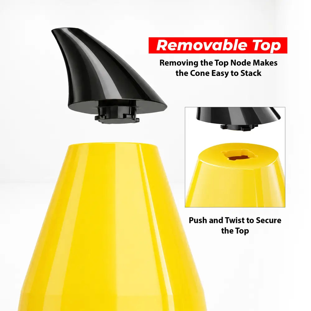 36 Inch Wet Floor Banana Cone