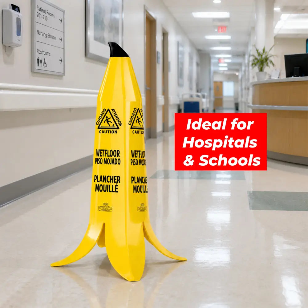 Plastic Banana Wet Floor Sign