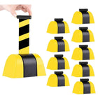 5 Meter Queue Barrier Belt - Yellow Retractable Belt Wall Mount