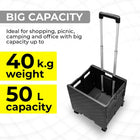 Big Capacity 50L Grocery Cart