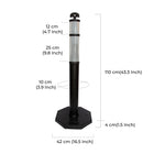 Traffic Safety Post Dimensions