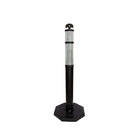 Black Road Safety Delineator Post