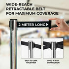 Crowd Control Retractable Belt
