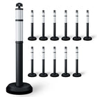 Set of 12 delineator posts
