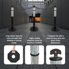 Weather Resistant Black T shape Delineator