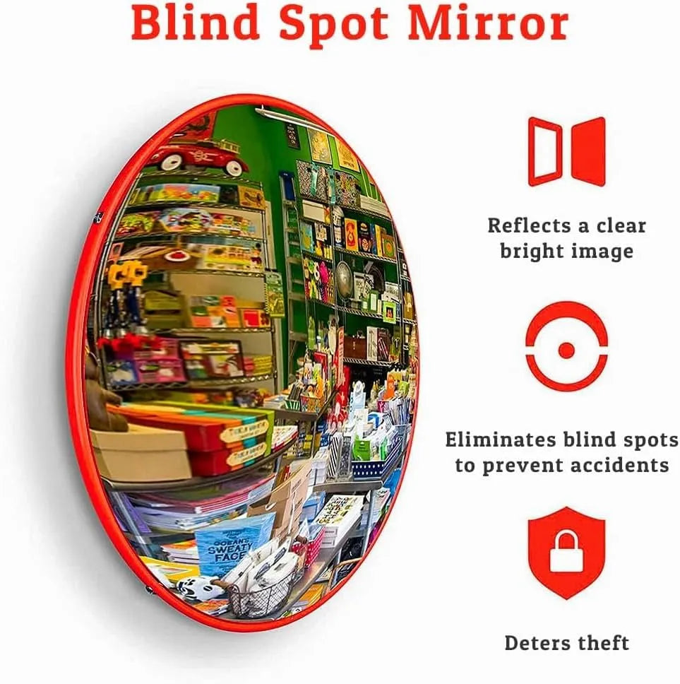 Rust Resistant Safety Convex Mirror