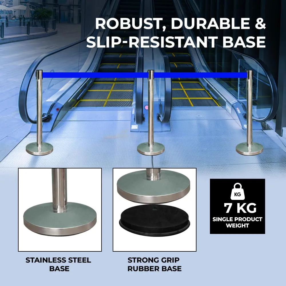 Access Control Retractable Stanchion Posts