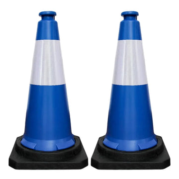 Standard Traffic Cone – Blue – Set of 2 – 30″