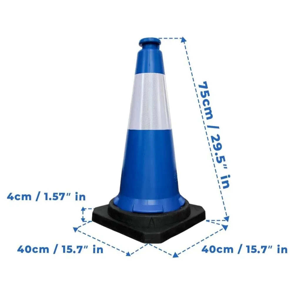 Traffic Cone With Weighted Base