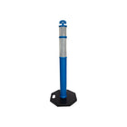 Blue Traffic Delineator Post