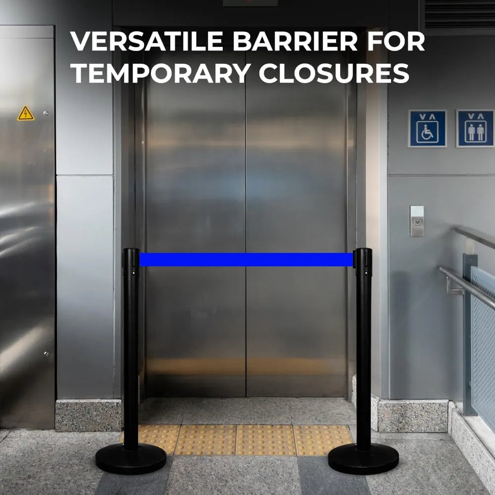 Retractable Warning Barrier Belt