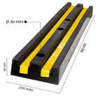 Heavy Duty 40" Reflective Wall Guard