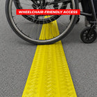 Single channel cable ramp