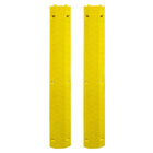 Cable Protector 40 x 5.2 Inch Single Channel Floor Cord Cover Yellow