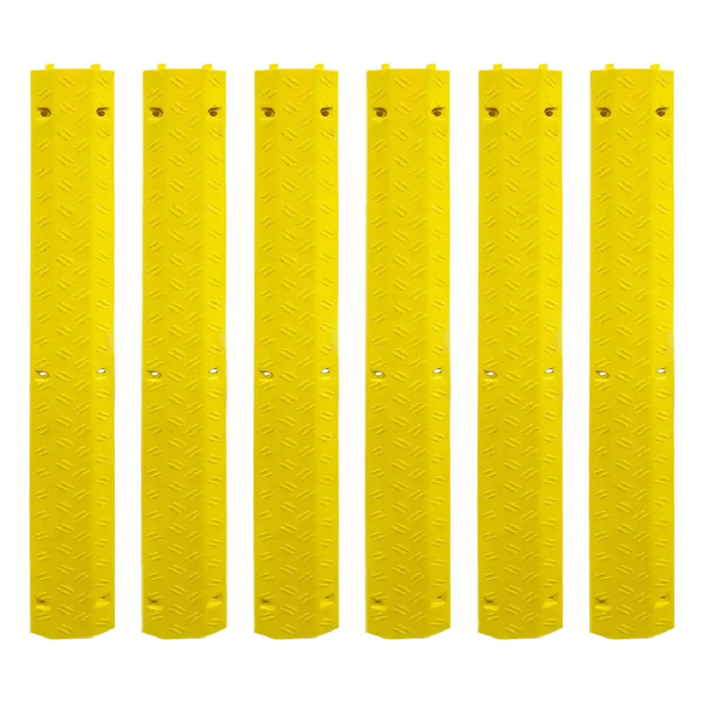 Cable Protector 40 x 5.2 Inch Single Channel Floor Cord Cover Yellow