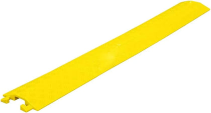 Cable Ramp with Single Channel (40x 5.2 Inch) - Yellow