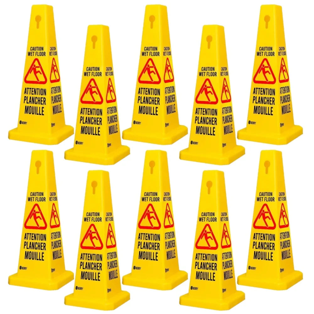 Caution Wet Floor Safety Cone