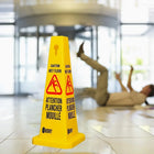 Weather Resistant Caution Wet Floor Cone