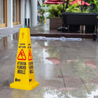 High Visibility Attention Sign Cone
